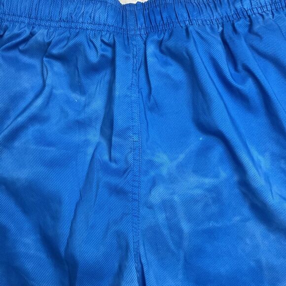 Nike swim‎ trunks Mens XL Blue Netted Large Swoosh - Picture 5 of 7